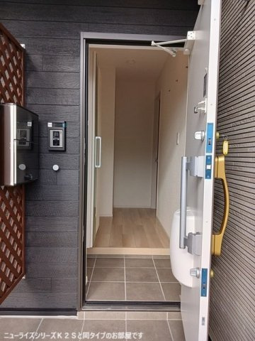 グレース北園Ⅴの玄関