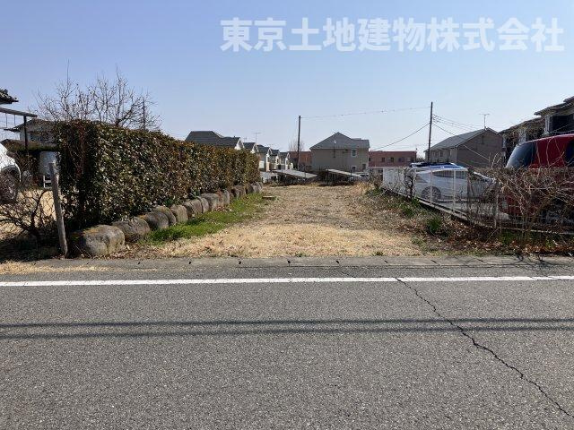 高崎市八幡町売地の前面道路含む現地写真|西側　高崎市道　/接道：約6.2ｍ/幅員：5.9ｍ