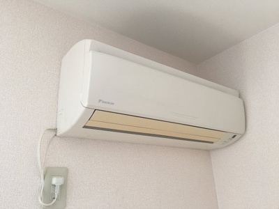 【設備】 | リビオンＢ棟 | 年中快適なエアコン設備！