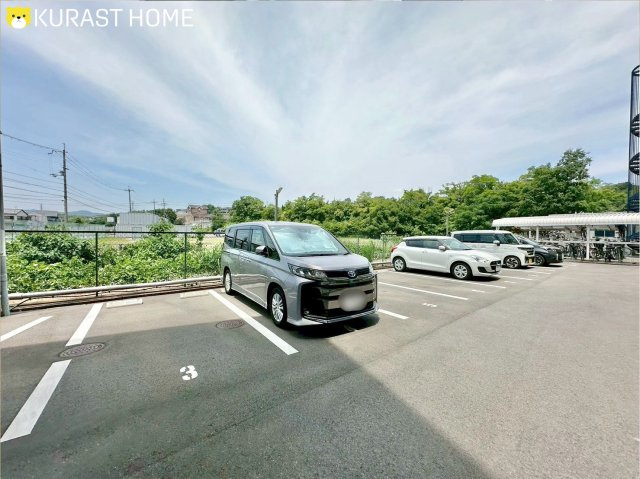 エルパーク西京・大原野　3階の駐車場