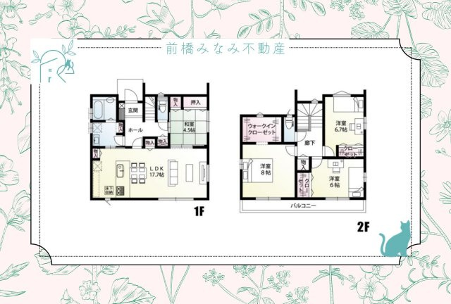 高崎市上佐野町　１号棟(全３棟)　新築建売分譲の地図