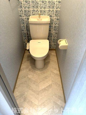 【トイレ】 | セジュール渡邊D棟 | 温水洗浄暖房便座