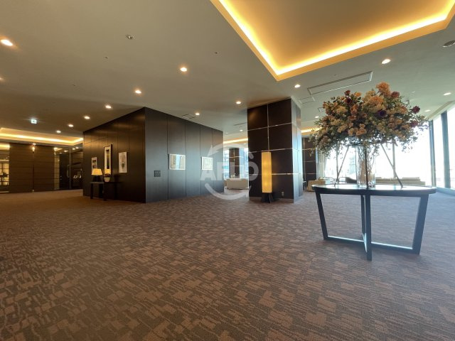 シティタワー西梅田　上福島小学校のロビー|シティタワー西梅田　ロビー