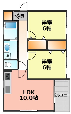 【間取り】 | ペイサージュ