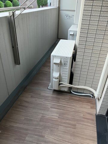 オープンレジデンシア千駄木のバルコニー