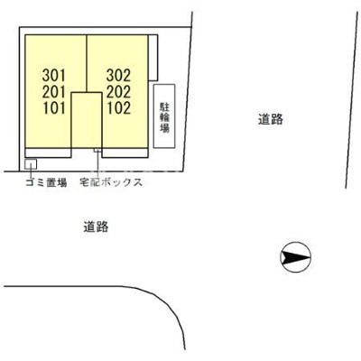 【区画図】 | D-room平野Ⅲ