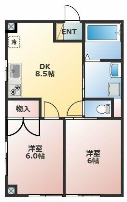 【間取り】 | 協栄ハイツ