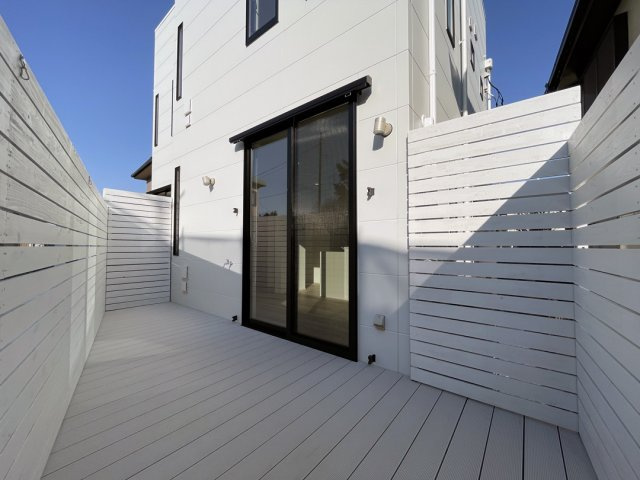 プライムテラス高柳のバルコニー|広々としたバルコニーです