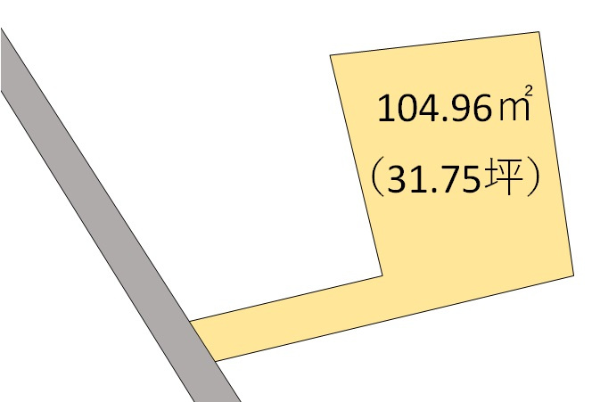 和歌山市鷹匠町5丁目・土地・126893の区画図