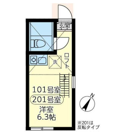 【間取り】 | ユナイト東白楽ポルナレフ