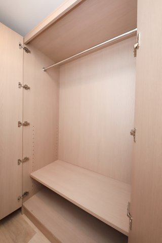 学生会館京都西陣レジデンスの収納|クローゼット（1Kタイプ）