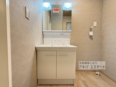 【洗面所】 | 厚木市温水リノベアパートメント | 同一仕様写真