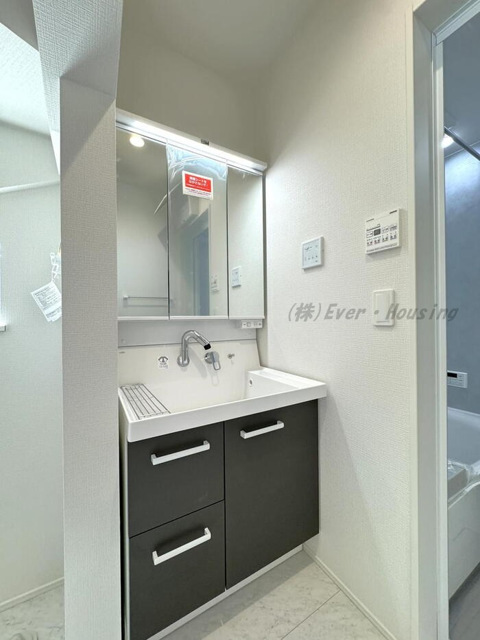 西東京市中町４丁目　新築住宅　全２棟の独立洗面台