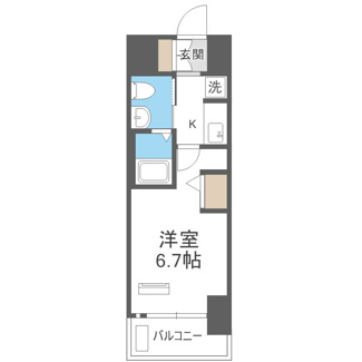 【間取り】 | エステムコート阿波座プレミアム
