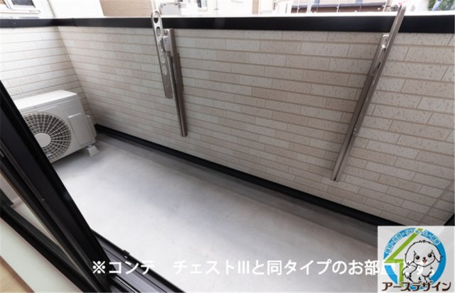 ヒカルサ明石硯町のバルコニー|※建築予想図