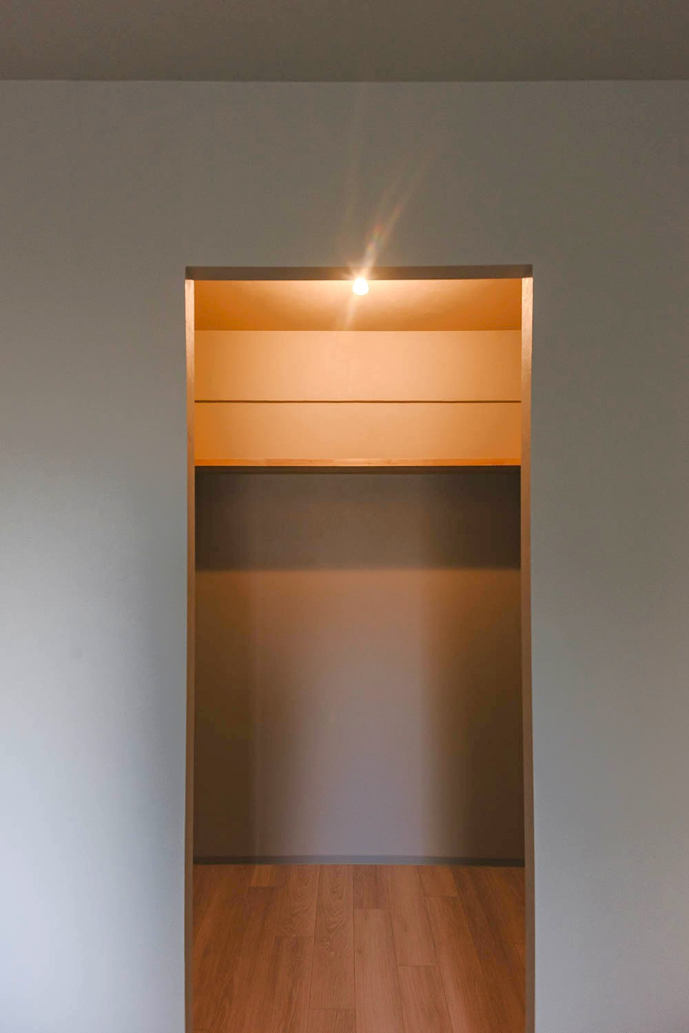 ◆２０２４年１２月室内リノベーション済みの美室◆収納充実◆京都上京ハウス３号棟の収納|ウォークインクローゼット