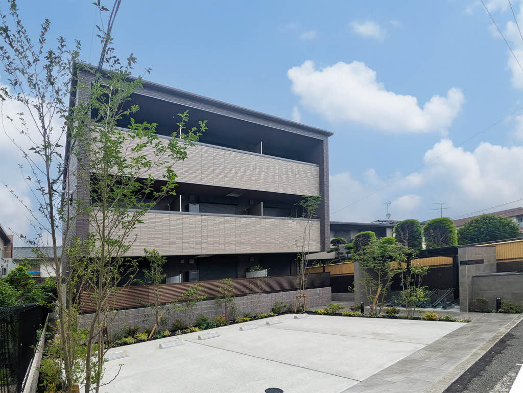 熊本市中央区九品寺３丁目の賃貸マンションの外観