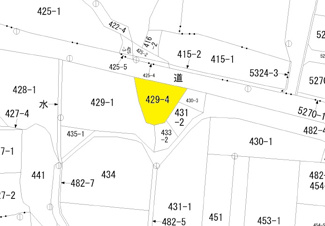 【土地図】 | 永利町字上中原 土地