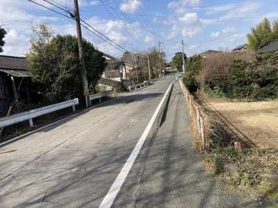 【前面道路含む現地写真】 | 永利町字上中原 土地