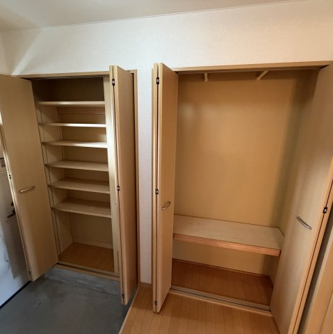 セジュール弐番館の収納