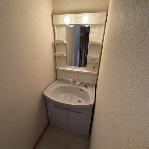 セジュール弐番館の洗面所