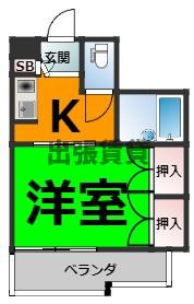 仲介手数料0円！レインズプレイス1987の間取り