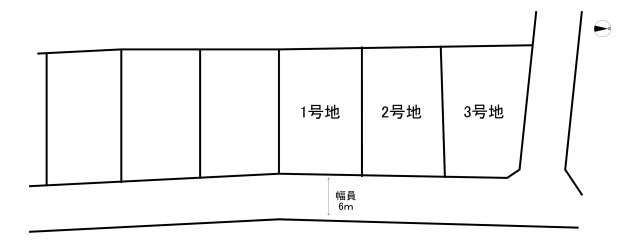 姫路市網干区田井/3区画の区画図