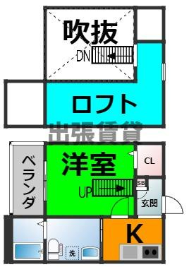 仲介手数料0円！Agnsの間取り