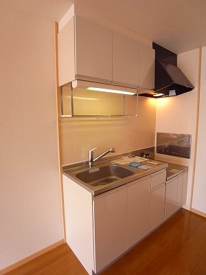 【キッチン】 | ハイツアルファ | きれいなキッチンです