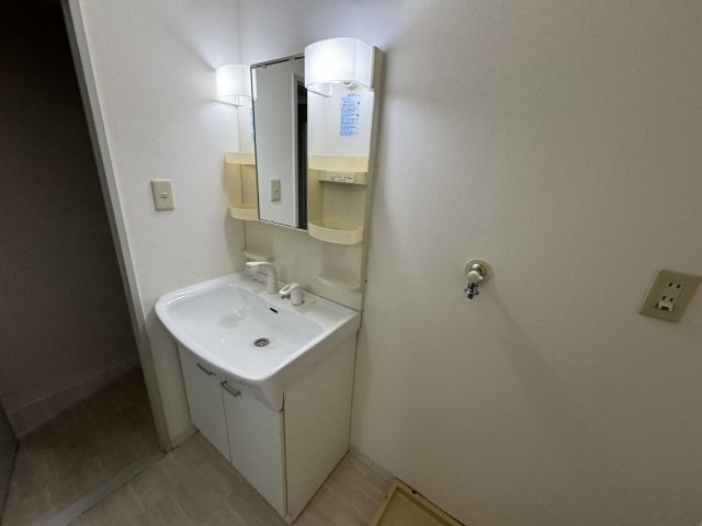 豊中市東豊中町６丁目の賃貸マンションの独立洗面台