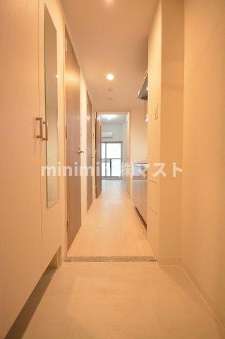 エスリードレジデンス大阪本町の玄関