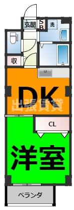 Y’sハイツの間取り
