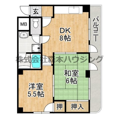 【間取り】 | 　レスターテII