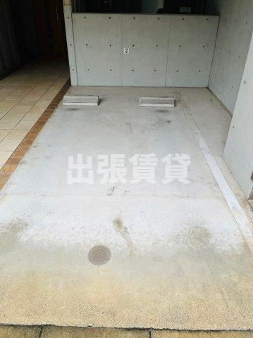 モデルルーム！プレステージ代官の駐車場