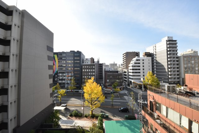 シティタワー堀江のバルコニー