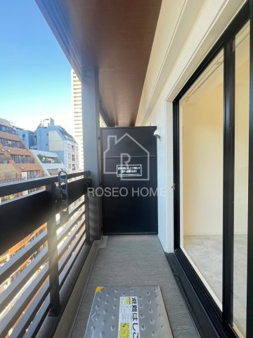 BRAVE北新町のバルコニー