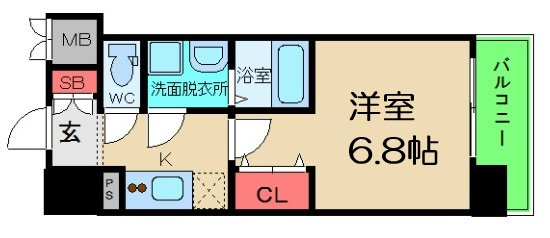【間取り】 | レジュールアッシュ九条