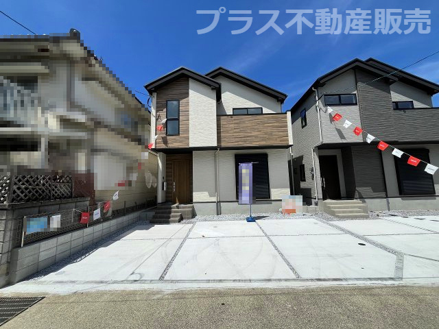 【外観】 | 糟屋郡須恵町旅石5期　1号棟（全2棟）【仲介手数料無料・0円】 | 完成しました。物件内部もご見学頂けます。プラス不動産販売にお任せ下さい。