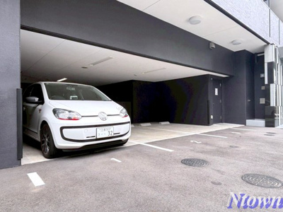 【駐車場】 | エステムコート名古屋セントリア | 駐車場に車を止められます