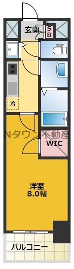 【間取り】 | プレサンスNAGOYAファスト | 間取りです。
