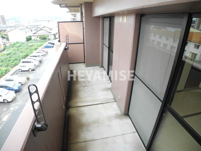 ANNEX31-Ⅵのバルコニー|※同物件同室タイプの写真でございます※現況を優先します※