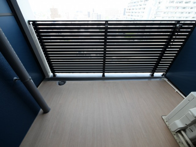 【バルコニー】 | プレサンス緑橋ソレアス | 広々としたバルコニーです