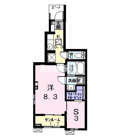 コンフォートの間取り|間取図