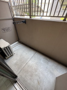 パインリッチのバルコニー