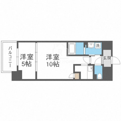 ブリリアントジュネス本町の間取り