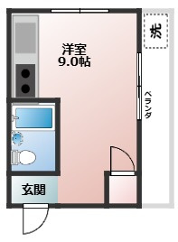 ハイツPALの間取り