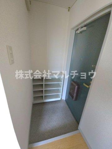 ハイツPALの玄関|ゆったりとした玄関です