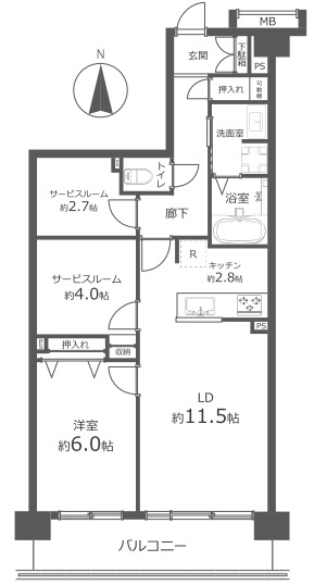 コスモ大島ロイヤルフォルム