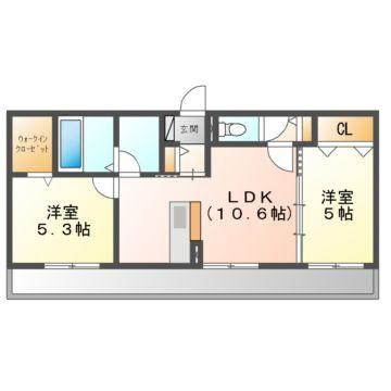 メゾンＯＴＣの間取り