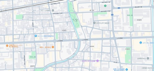 小野市神明町　第1期　新築一戸建ての地図